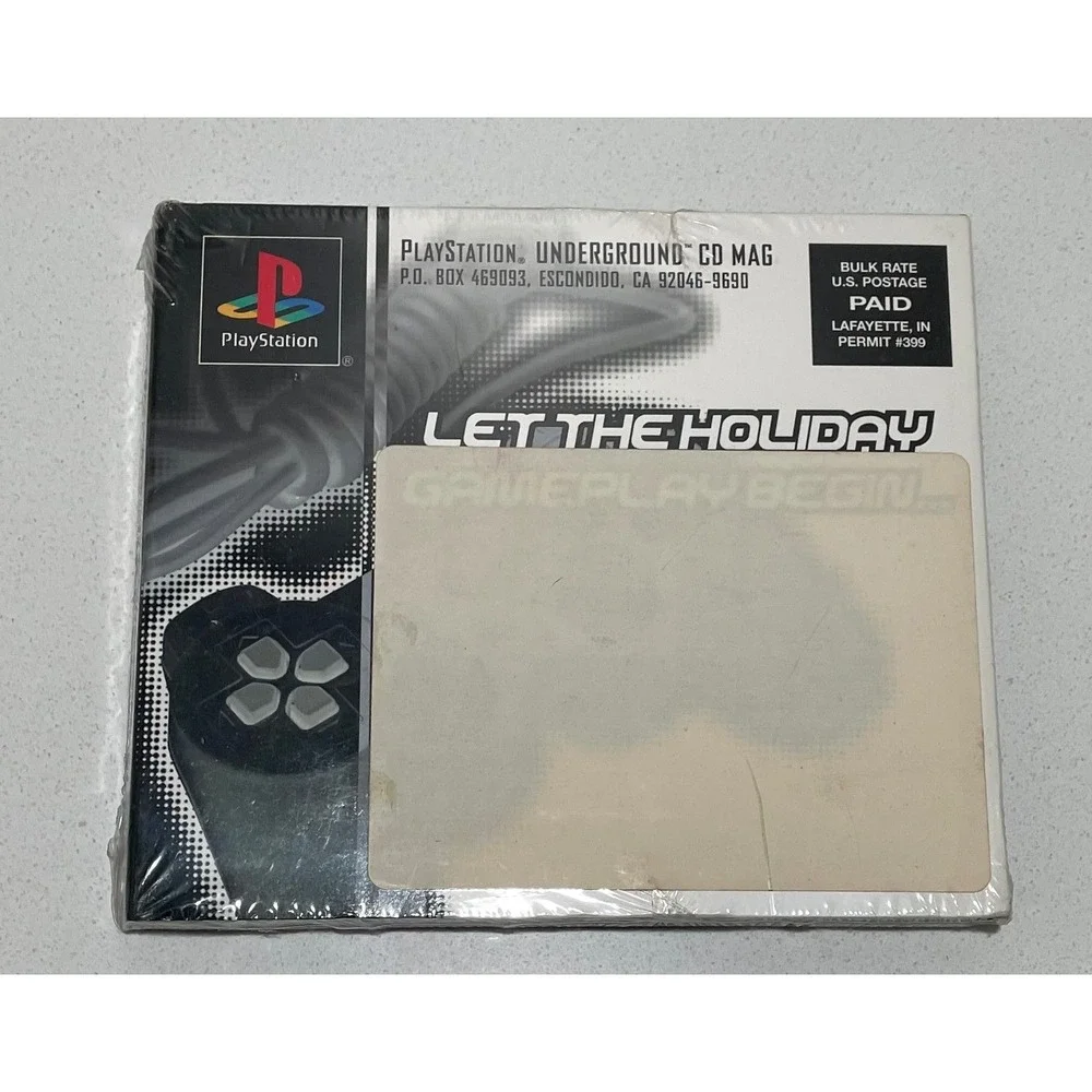 Sony PlayStation Underground V2.4 CD Magazine PS1 Demo Disc Factory Sealed NEW